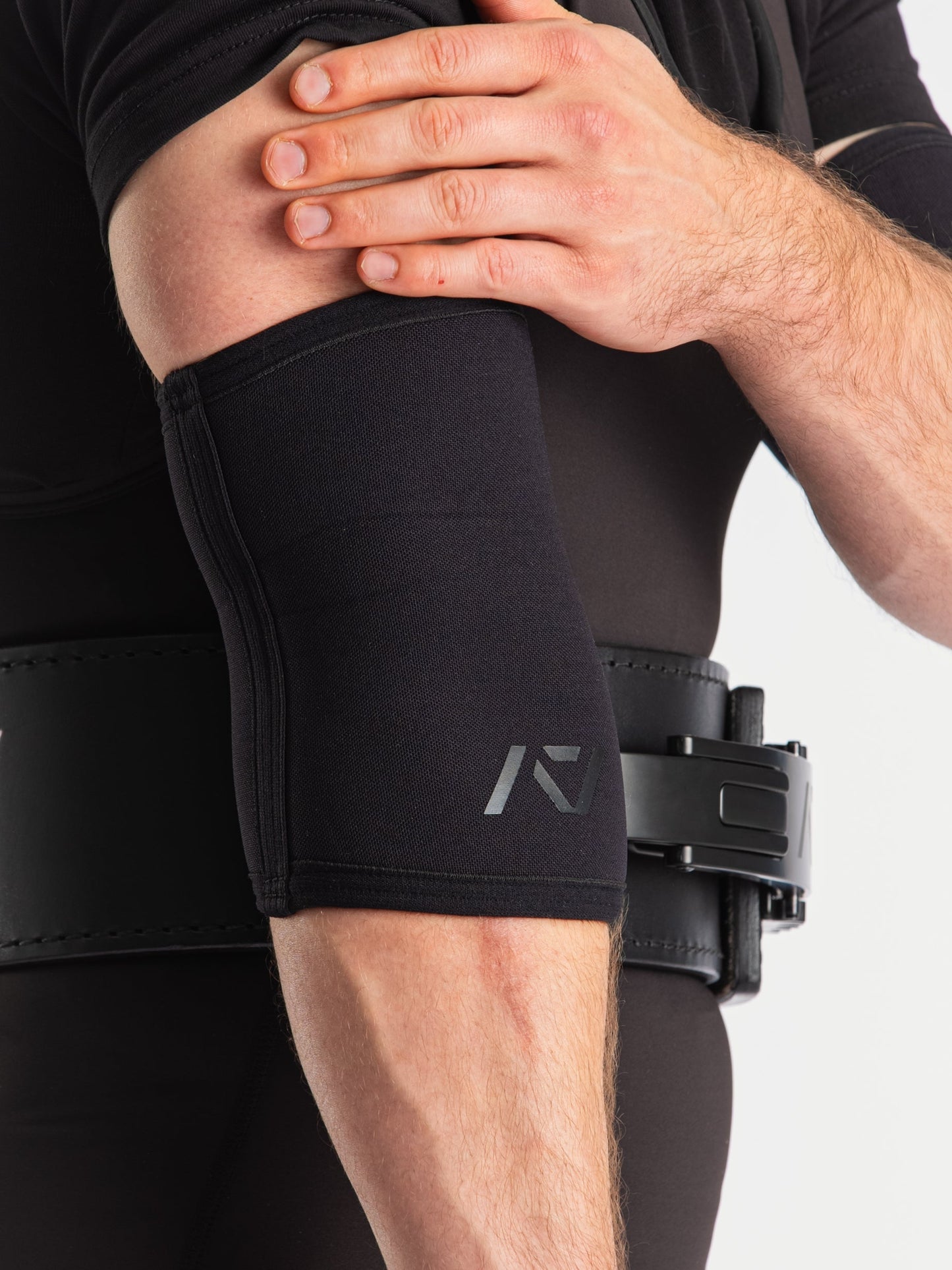 7mm Elbow Sleeves, Hourglass Fit - Stealth