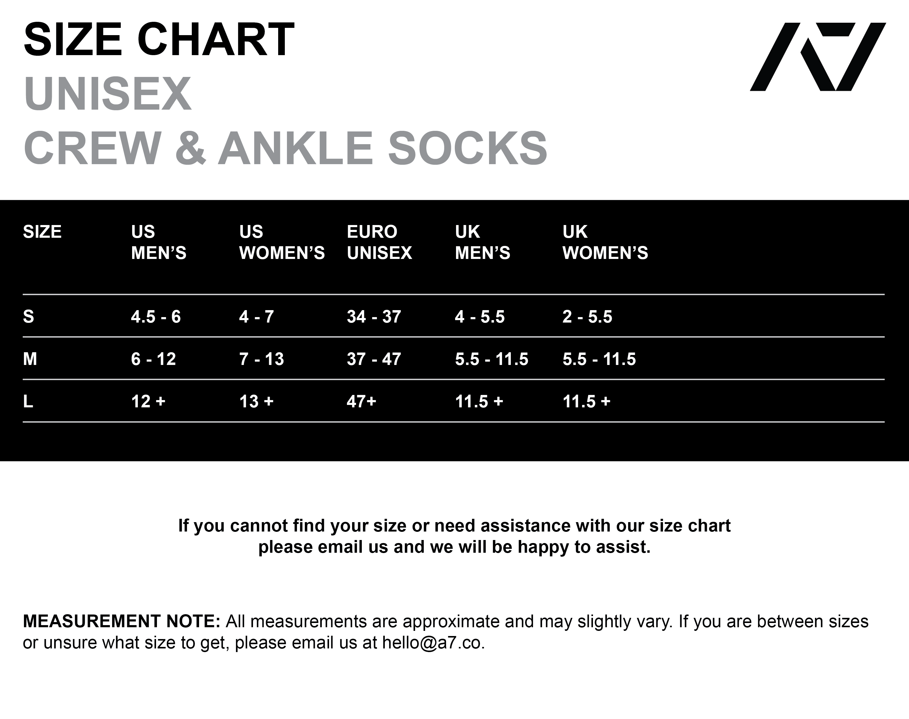 Crew & Ankle Socks