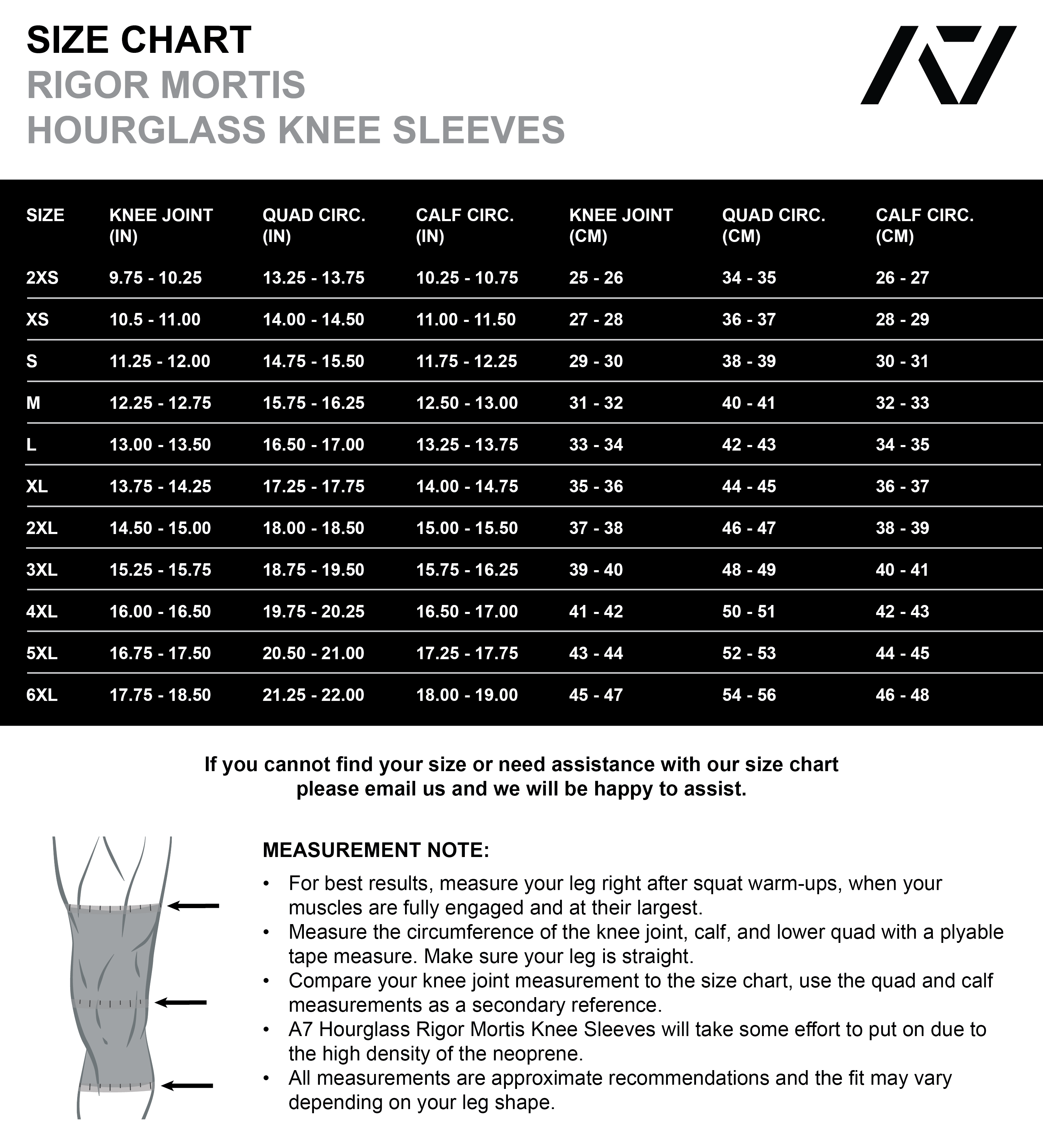 Rigor Mortis Knee Sleeves