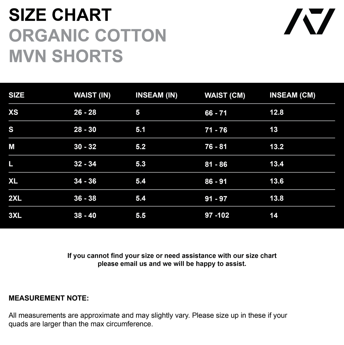 Organic Cotton MVN Shorts - Black
