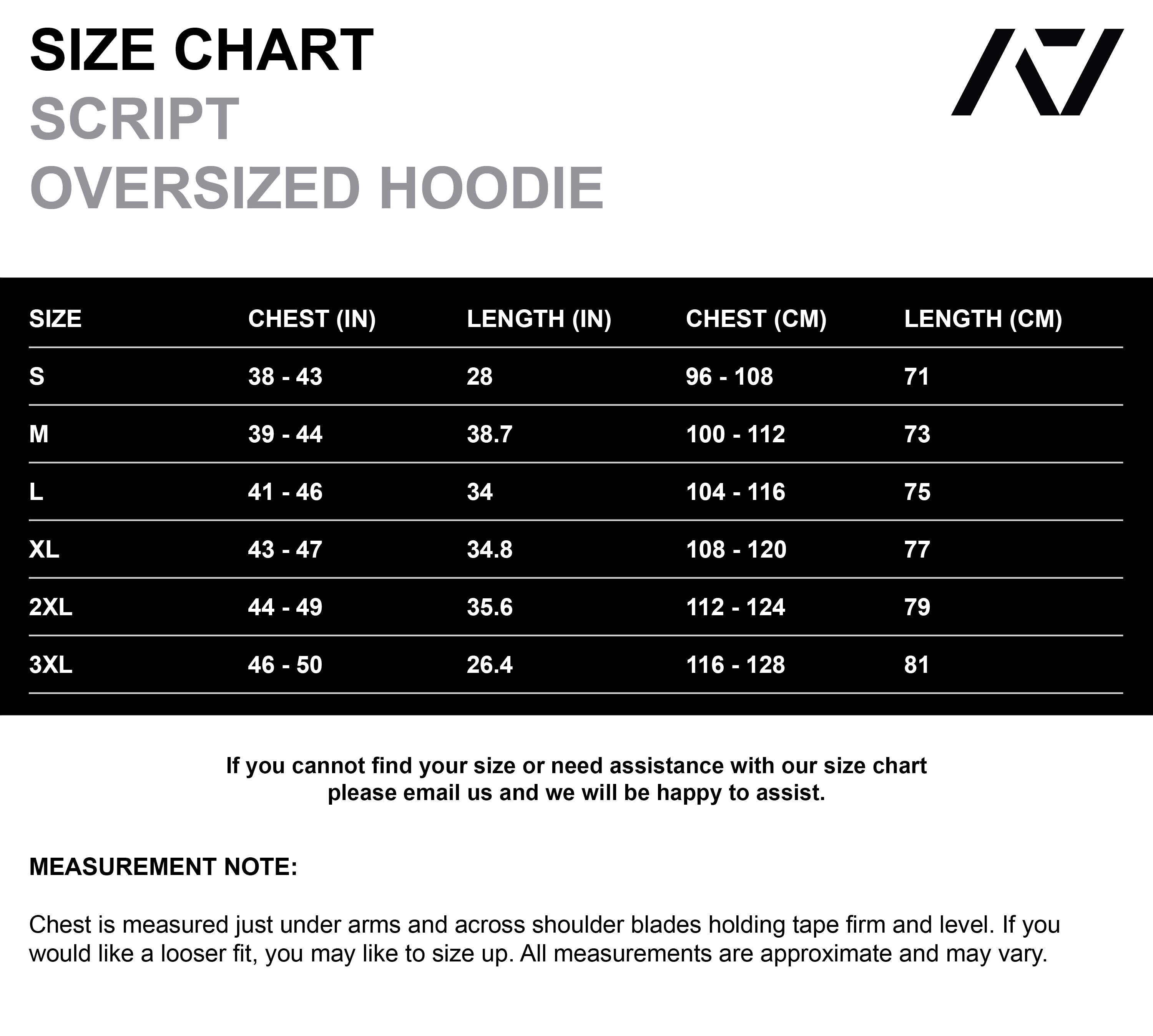 Script Oversized Hoodie