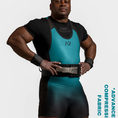 Our IPF APPROVED Rausch Singlets are designed to support the strength and power of an lifter. A racerback design with advanced compression fabric provides powerlifters ultimate support whilst on the platform. IPF Approved Kit includes Rausch Powerlifting Singlet, A7 Meet Shirt, A7 Zebra Wrist Wraps, A7 Deadlift Socks, Hourglass Knee Sleeves (Stiff Knee Sleeves and Rigor Mortis Knee Sleeves). Genouill�res powerlifting shipping to France, Spain, Ireland, Germany, Italy, Sweden and EU.