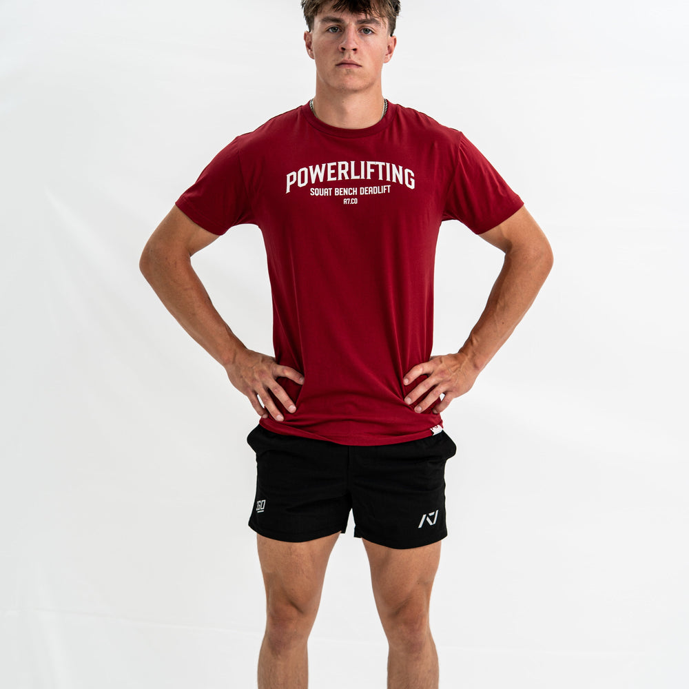 
                      
                        Whether pressing, pulling, squatting or any other variational movement the knurling is always there. The silicone bar grip helps with slippery commercial benches and bars and anchors the barbell to your back. Genouill�res powerlifting shipping to France, Spain, Ireland, Germany, Italy, Sweden and EU.
                      
                    