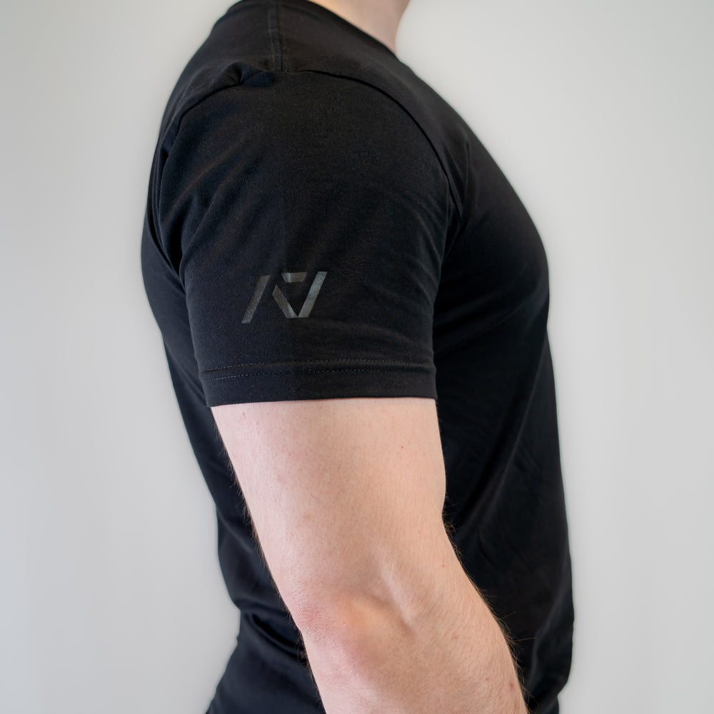 
                      
                        Demand Greatness True-Fit Shadow Stealth is our new meet shirt design highlighting Demand Greatness to showcase your impact on the platform. The Shirt is IPF Approved. Shop the full A7 Powerlifting IPF Approved Equipment collection. The IPF Approved Kit includes Powerlifting Singlet, A7 Meet Shirt, A7 Zebra Wrist Wraps, A7 Deadlift Socks, Hourglass Knee Sleeves (Stiff & Rigor Mortis Sleeves). Genouill�res powerlifting shipping to France, Spain, Ireland, Germany, Italy, Sweden and EU.
                      
                    