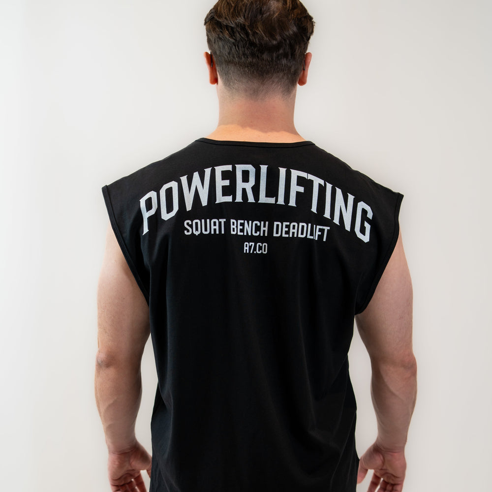 
                      
                        Just like our high-demand over-fit shirts, the Over-Fit Cut Off Shirt offers one of the best covers in the gym while giving you complete freedom of movement; or perfect for lounging in style. Designed for those upper-body days when it gets hot but you still want to keep your torso covered, this tank keeps you comfortable, flexible, and ready for every lift. Genouill�res powerlifting shipping to France, Spain, Ireland, Germany, Italy, Sweden and EU.
                      
                    