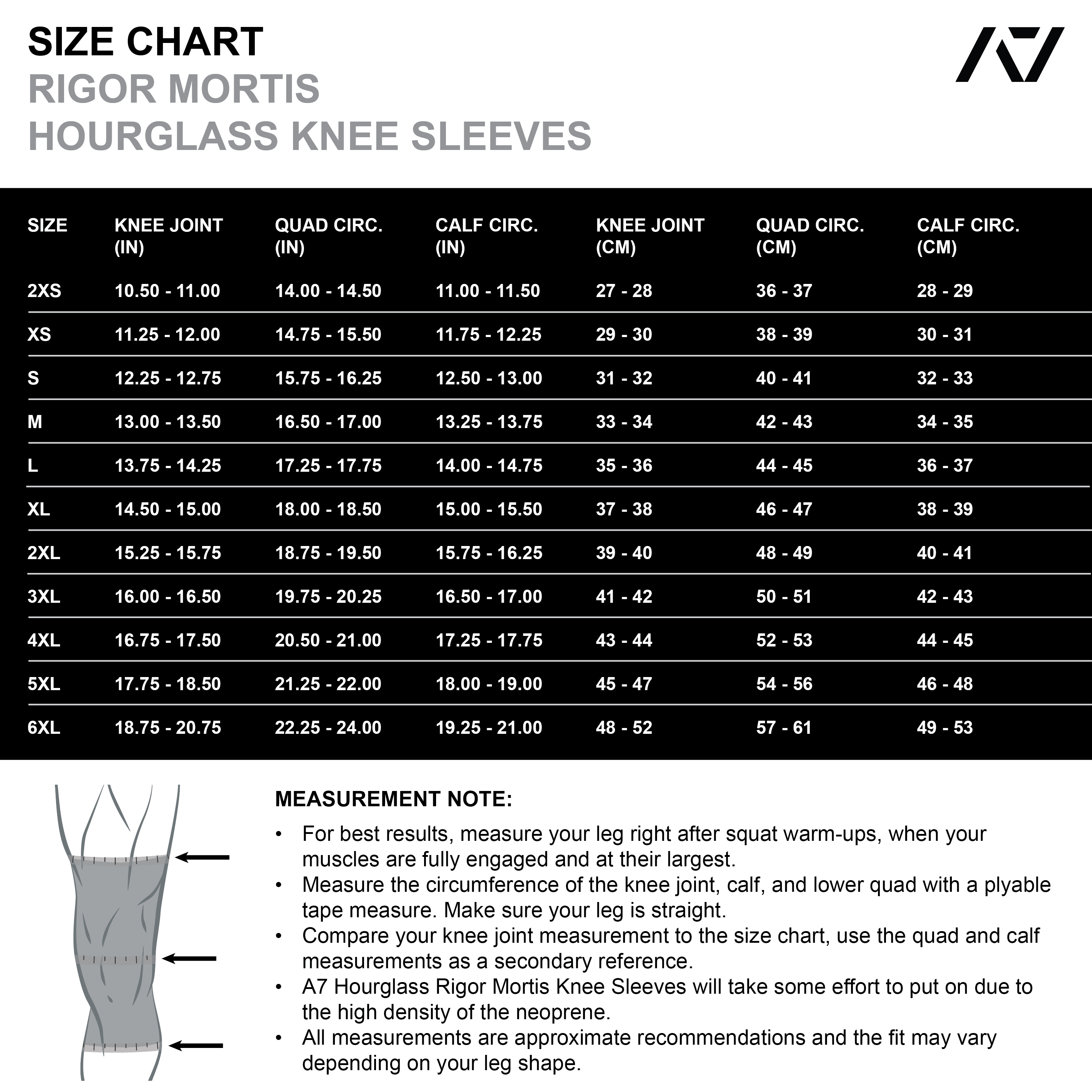 Rigor Mortis Knee Sleeves