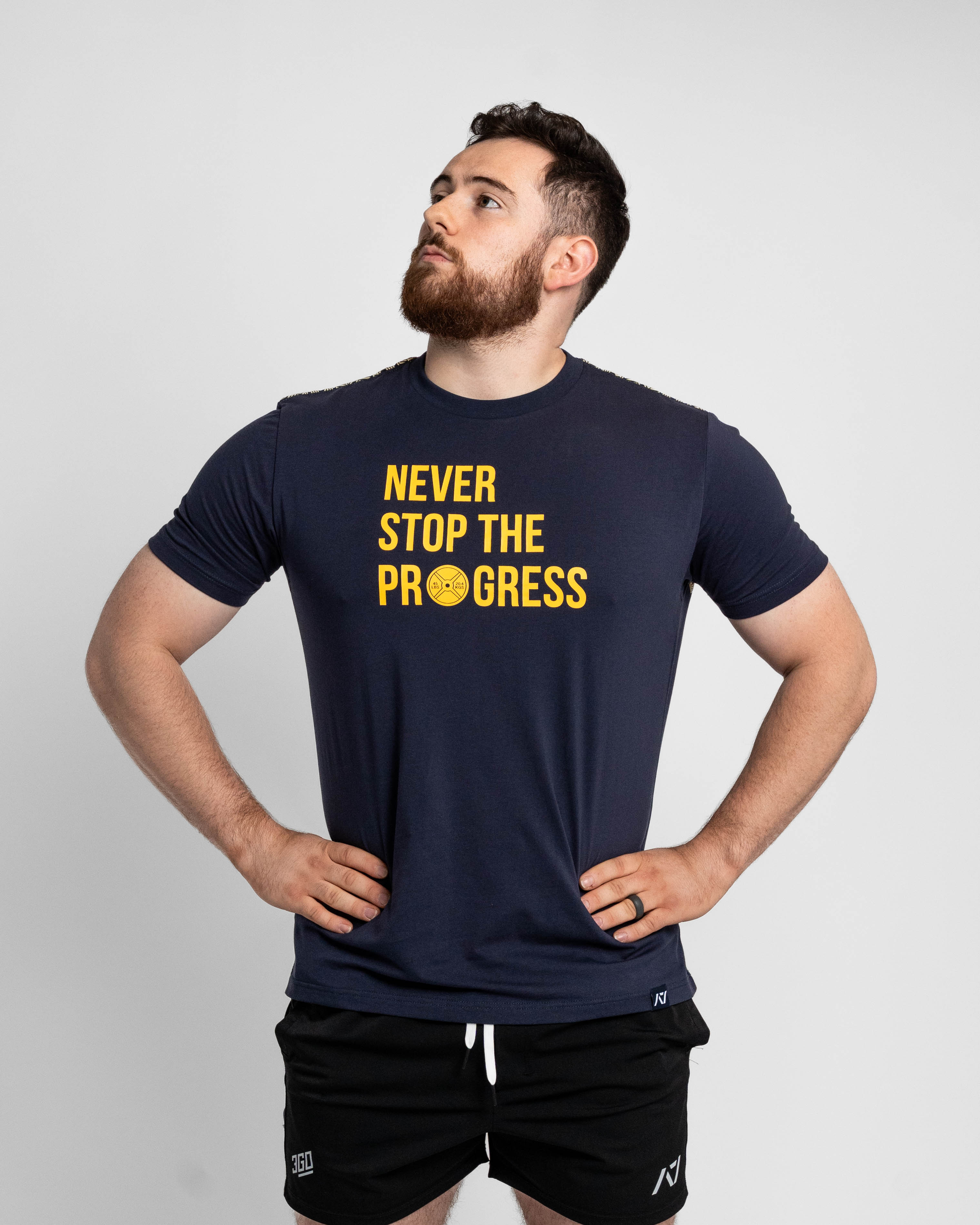 NSTP True-Fit Bar Grip Men's Shirt - Navy | A7 Europe Shipping to