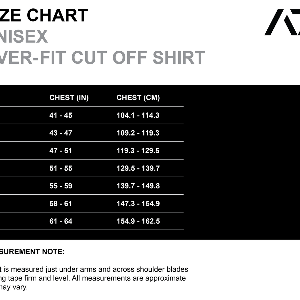 
                      
                        Just like our high-demand over-fit shirts, the Over-Fit Cut Off Shirt offers one of the best covers in the gym while giving you complete freedom of movement; or perfect for lounging in style. Designed for those upper-body days when it gets hot but you still want to keep your torso covered, this tank keeps you comfortable, flexible, and ready for every lift. Genouill�res powerlifting shipping to France, Spain, Ireland, Germany, Italy, Sweden and EU.
                      
                    