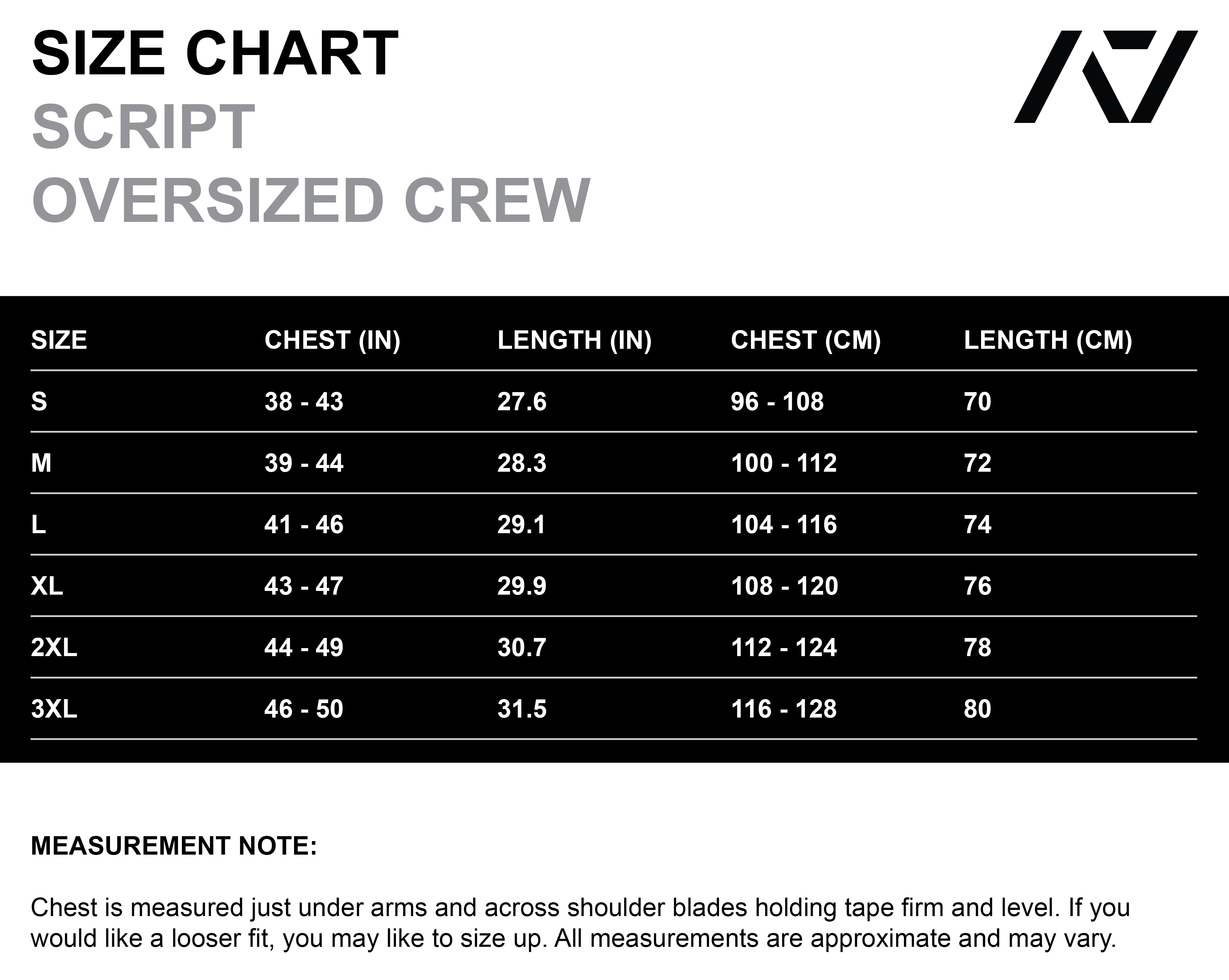 Script Oversized Crew - Slate Blue | A7 Europe Shipping to EU – A7 EUROPE