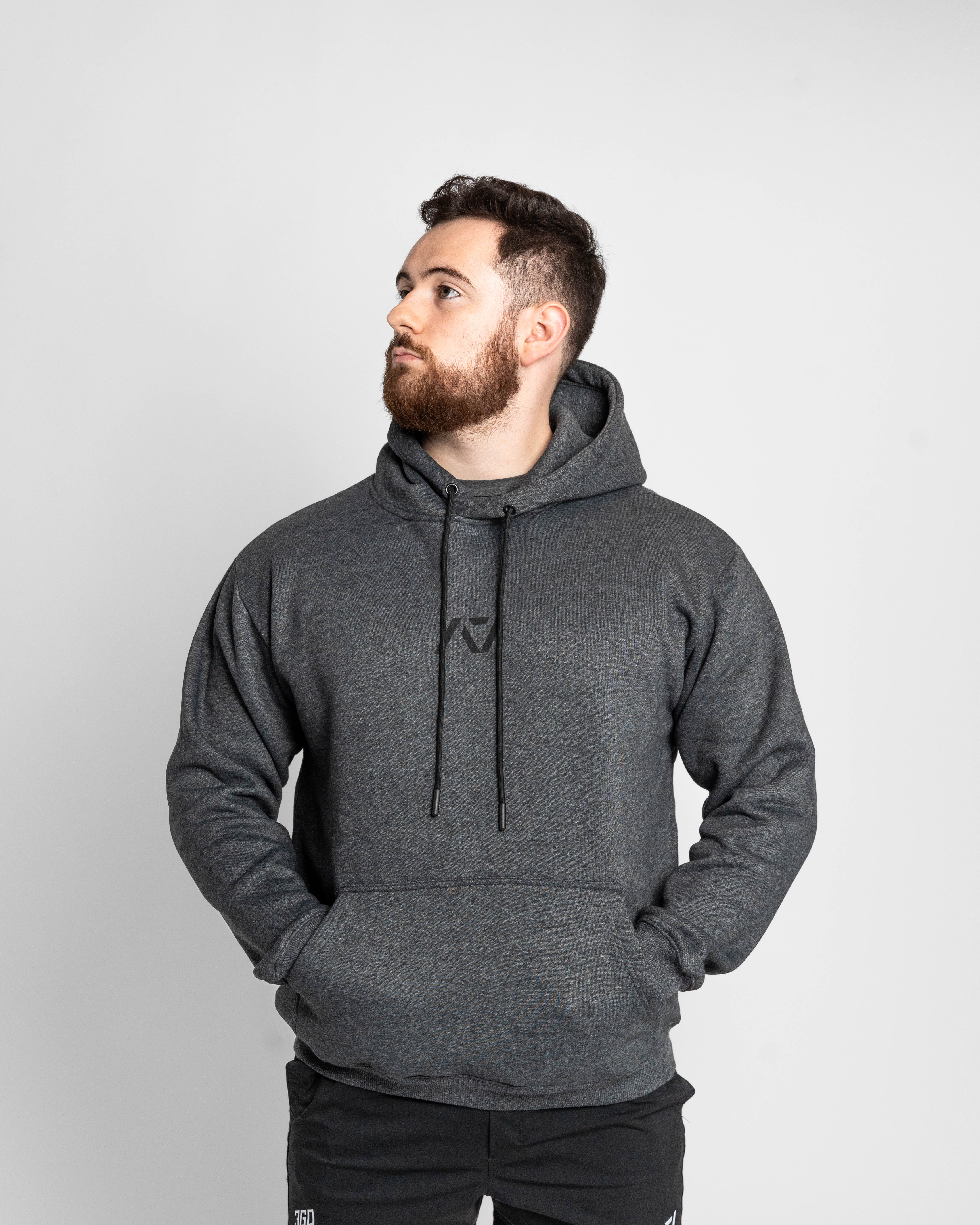 A7 POWERLIFTING BARGRIP トレーナー Timeless Powerlifting Bar Grip Unisex Hoodie - Charcoal | A7