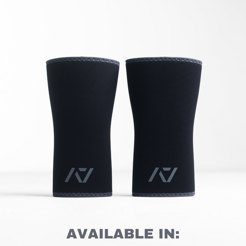 A7 IPF Approved Hourglass Knee Sleeves feature an hourglass-shaped taper fit to provide knee compression while maintaining proper tightness around the calf and quad, offered in three stiffnesses (Flexi, Stiff and Rigor Mortis). The IPF Approved Kit includes Powerlifting Singlet, A7 Meet Shirt, A7 Zebra Wrist Wraps, A7 Deadlift Socks, Hourglass Knee, IPF Approved PAL Lever. Genouillères powerlifting shipping to France, Spain, Ireland, Germany, Italy, Sweden and EU. 