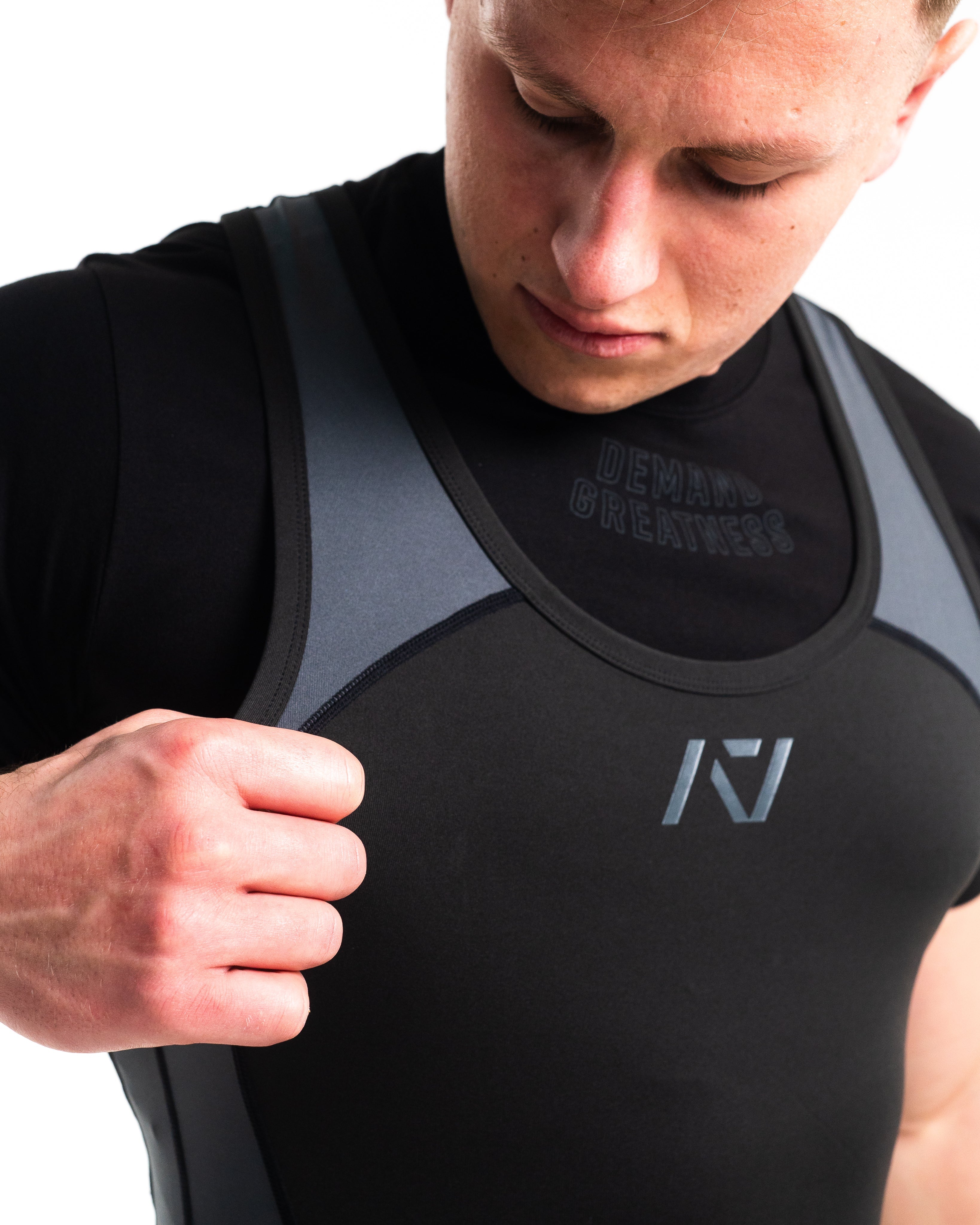 【希少】Dark Sky Distance Elite Singlet Luno Men's Singlet - Shadow Stone Grey | A7 UK shipping to