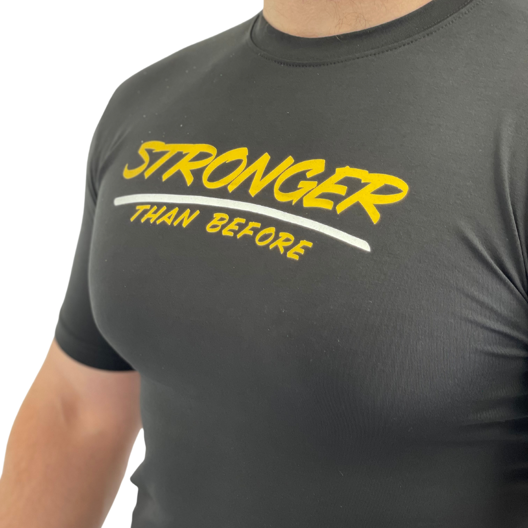 Stronger Than Before Bodypower Men's Bar Grip Shirt