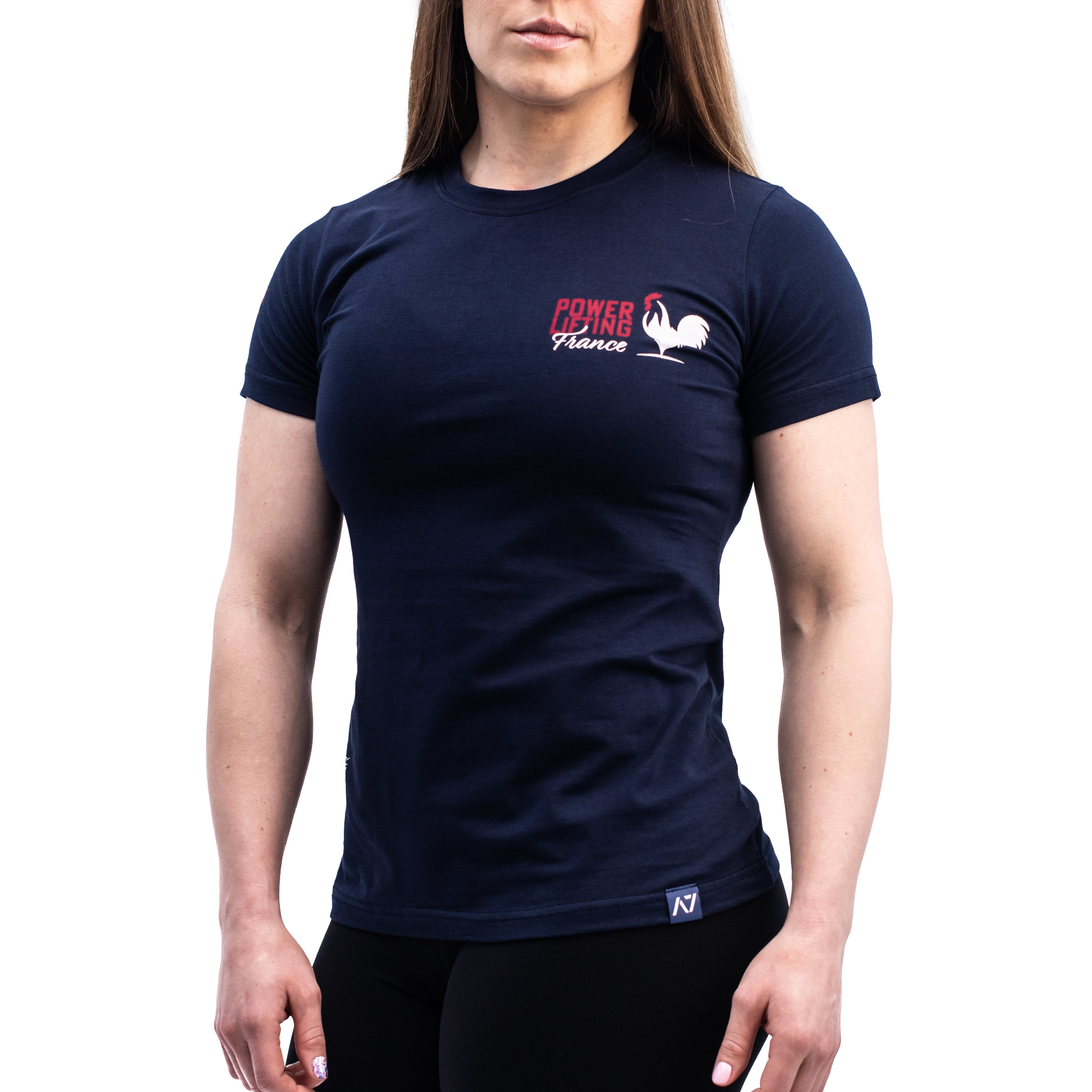 Powerlifting France Bar Grip T-shirt, great as a squat shirt. Purchase Powerlifting France Bar Grip tshirt UK from A7 UK. Purchase Powerlifting France Bar Grip Shirt in Europe from A7 UK. No more chalk and no more sliding. Best Bar Grip Tshirts, shipping to UK and Europe from A7 UK. Powerlifting France is our classic black on black shirt design! The best Powerlifting apparel for all your workouts. Available in UK and Europe including France, Italy, Germany, Sweden and Poland
