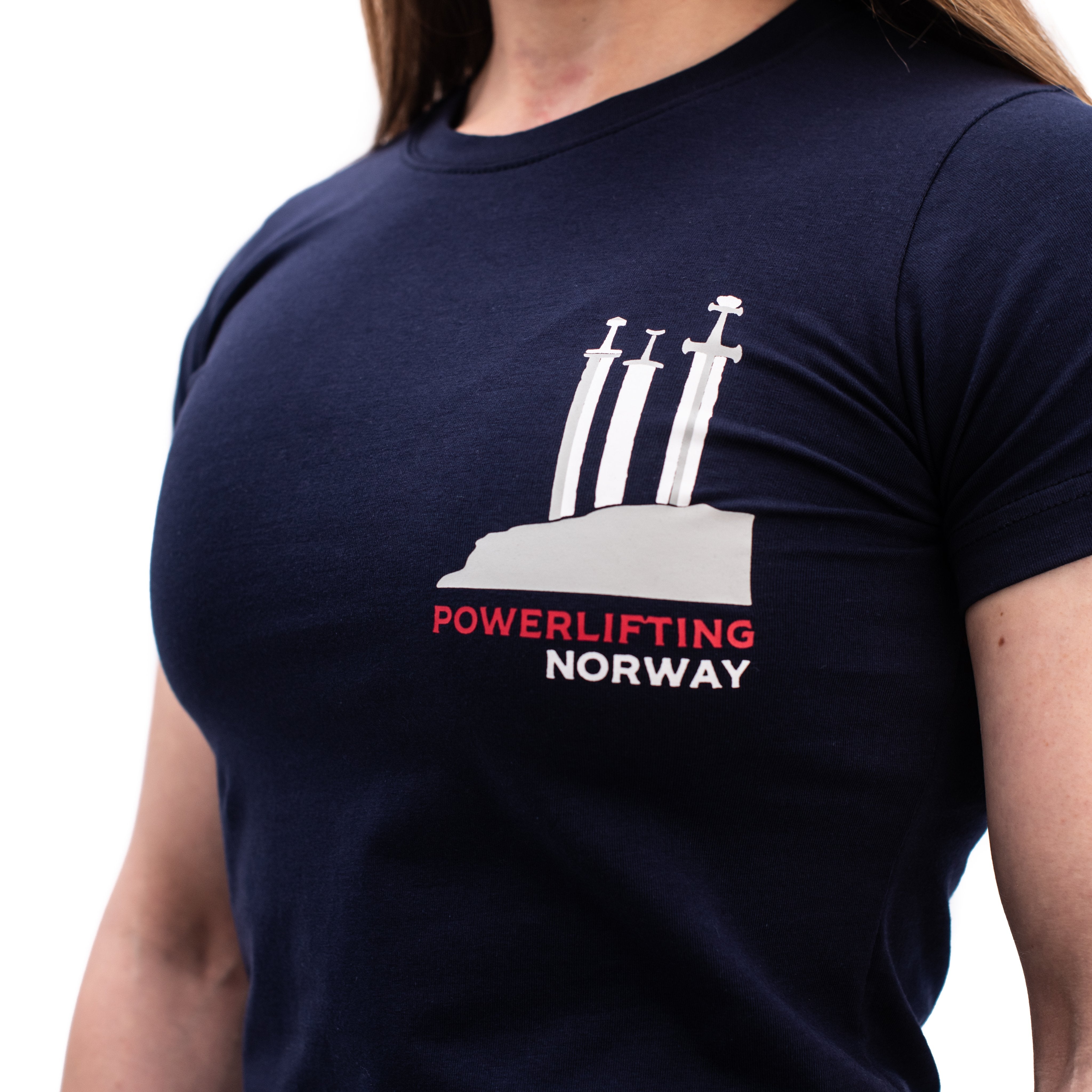 A7 Norway Swords Bar Grip T-shirt, great as a squat shirt. Purchase Norway Swords Bar Grip tshirt UK from A7 UK. Purchase Norway Swords Bar Grip Shirt in Europe from A7 UK. No more chalk and no more sliding. Best Bar Grip Tshirts, shipping to UK and Europe from A7 UK. A7 Norway Swords is our classic black on black shirt design! The best Powerlifting apparel for all your workouts. Available in UK and Europe including France, Italy, Germany, Sweden, Norway and Poland