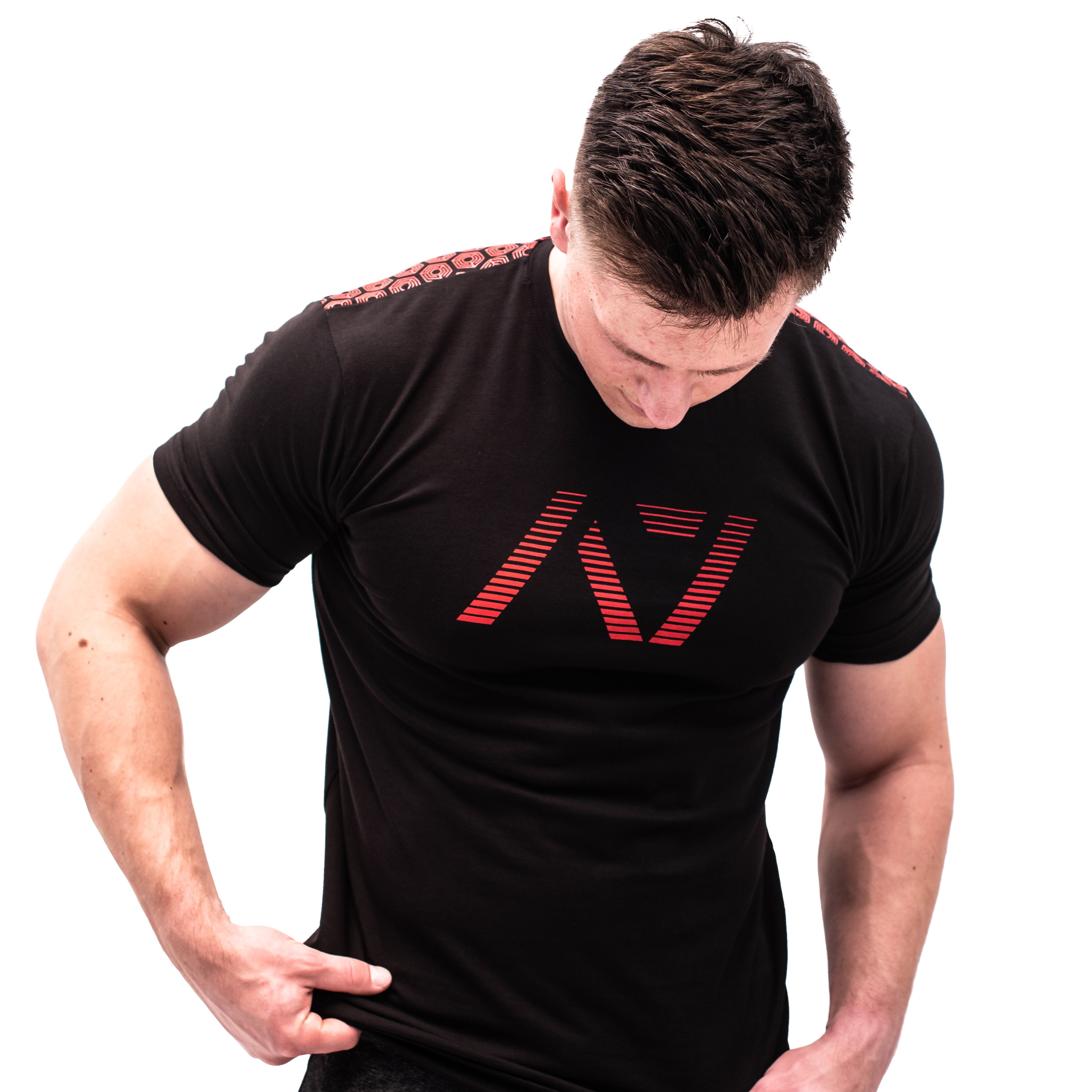 A7 Bar Grip T-shirt is great as a squat shirt as well as for bench pressing. The perfect grip shirt. Purchase your Bar Grip tshirt in Europe and the UK from www.A7UK.com. Purchase Bar Grip Shirt Europe from A7 UK. Best Bar Grip Tshirts, shipping to UK and Europe from A7 UK. The best Powerlifting apparel for all your workouts. Available in UK and Europe including France, Italy, Germany, Sweden and Poland