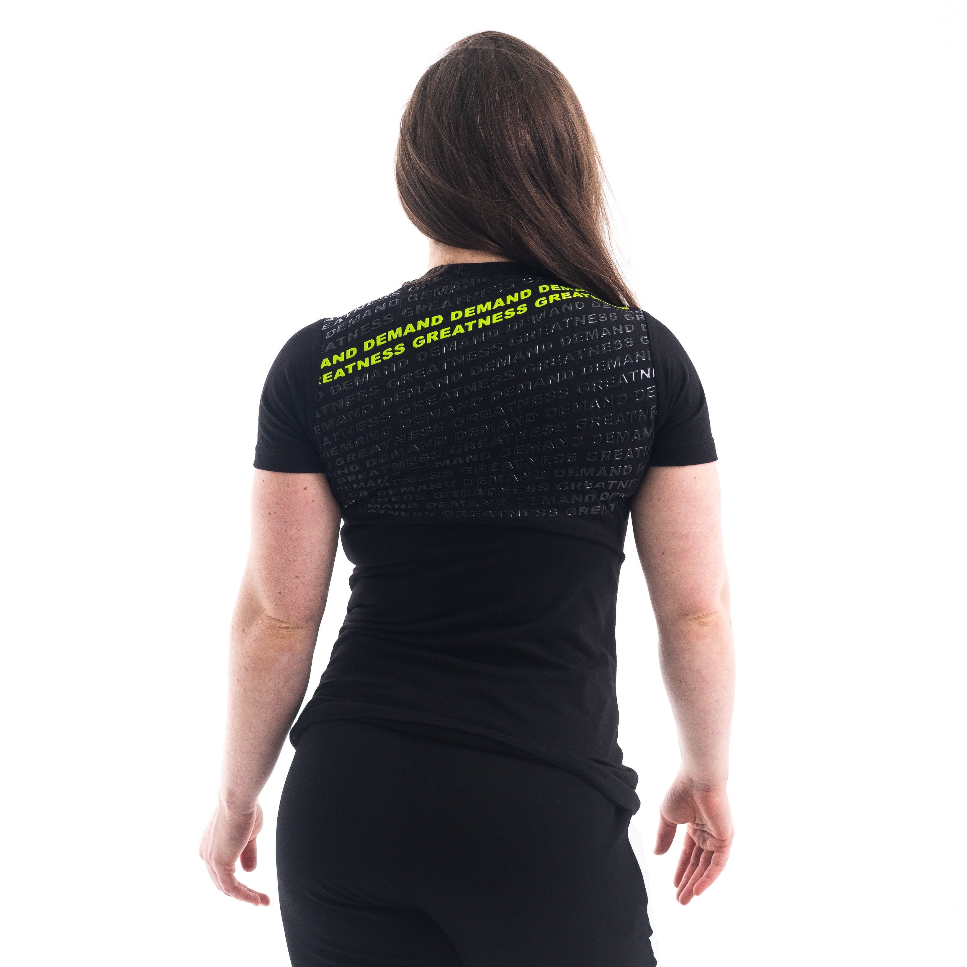 VorText Alien Women's Bar Grip Shirt. Make a stand on the platform as you continue to approach perfection to prove you are not of this world. Whether pressing, pulling, squatting or any other variational movement the knurling is always there. The silicone bar grip helps with slippery commercial benches and bars and anchors the barbell to your back. All A7 Powerlifting Equipment shipping to France, Spain, Ireland, Germany, Italy, Sweden and EU.