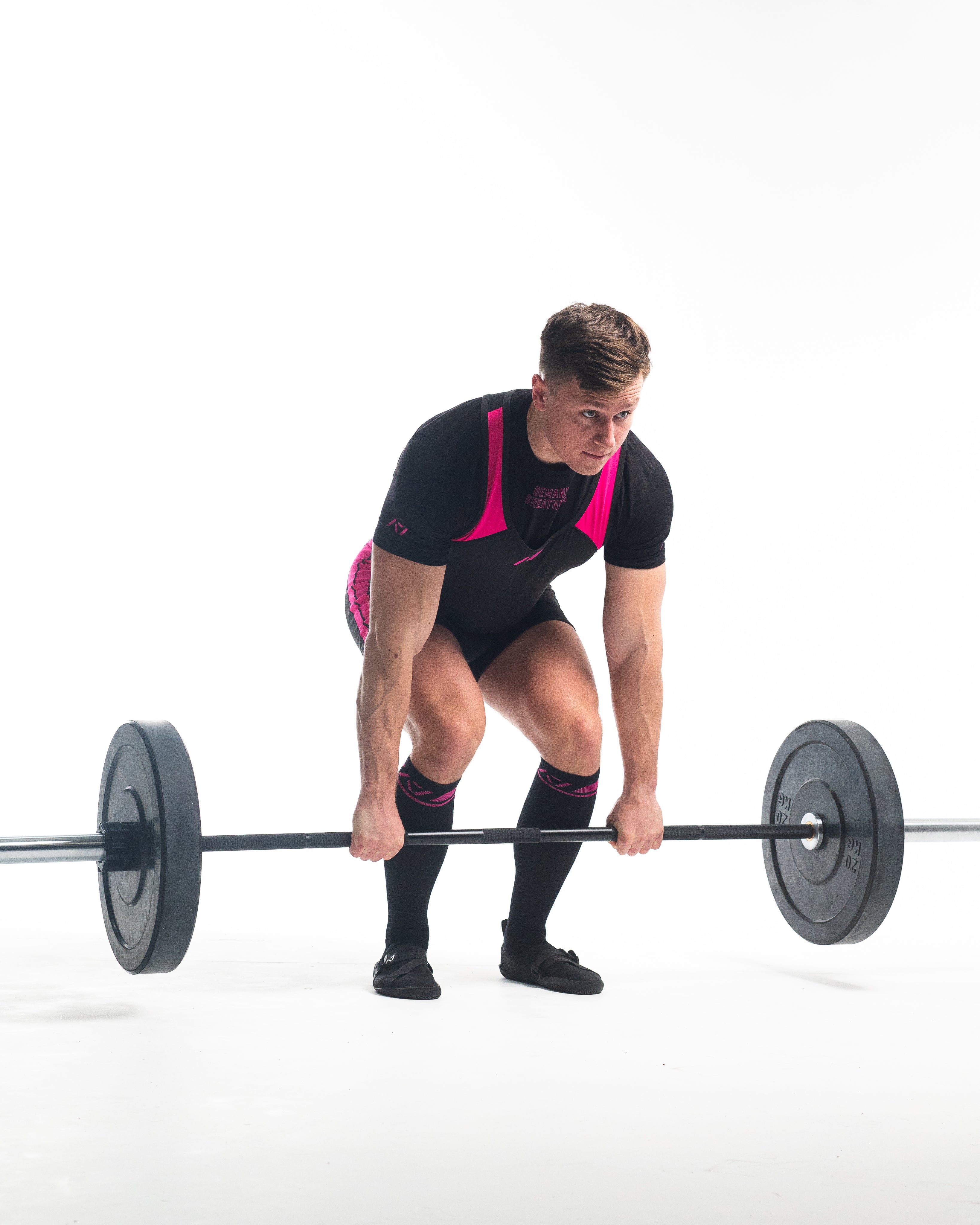 Luno Men's Singlet - Flamingo - IPF Approved | A7 Europe shipping