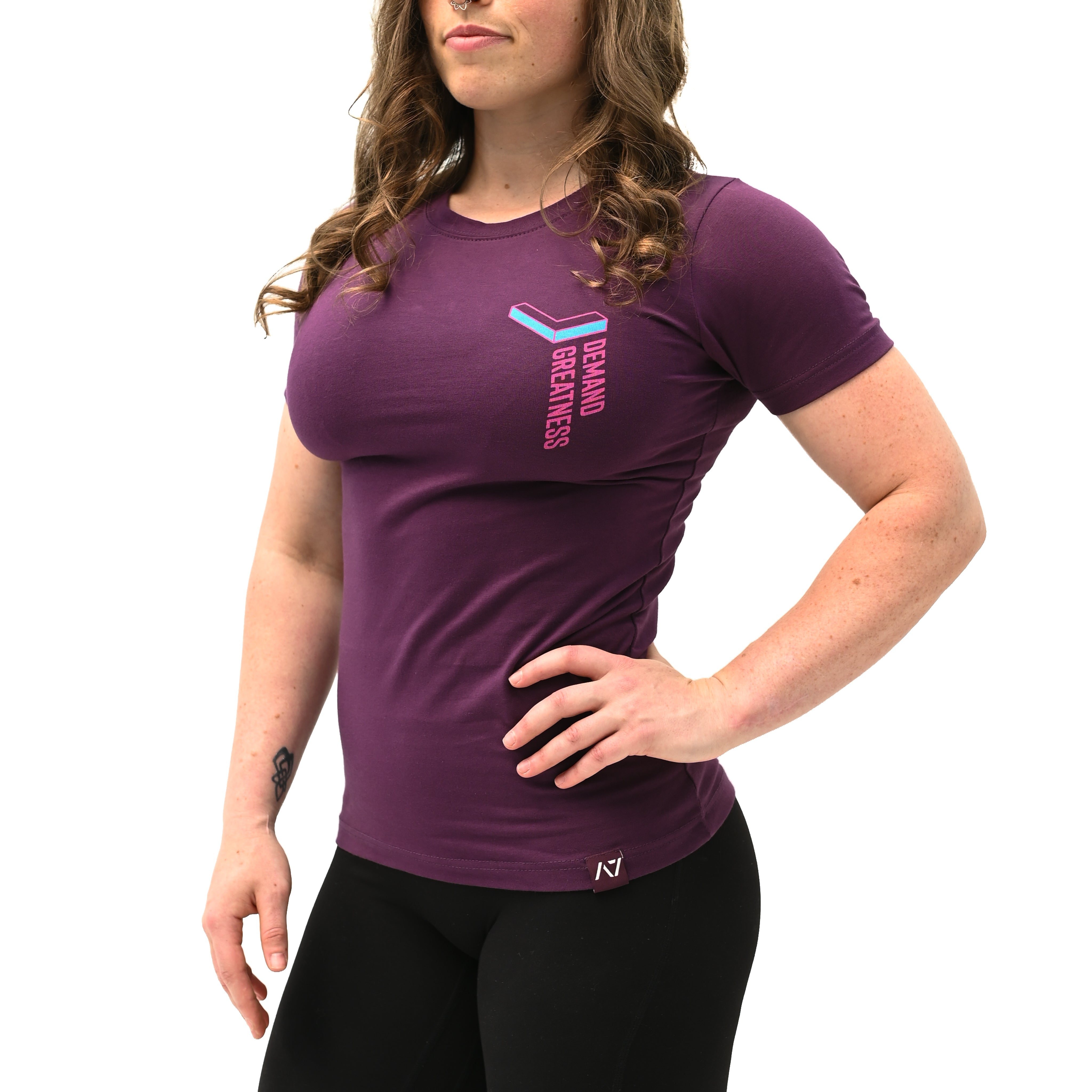 Ascend Berry Non Bar Grip T-Shirt is perfect for in and out of the gym. Purchase Ascend Berry Non Bar Grip tshirt UK from A7 UK. Purchase Ascend Berry Shirt Europe from A7 UK. Best gymwear shipping to UK and Europe from A7 UK. Ascend Berry is our newest Non Bar Grip Design. The best Powerlifting apparel for all your workouts. Available in UK and Europe including France, Italy, Germany, Sweden and Poland.