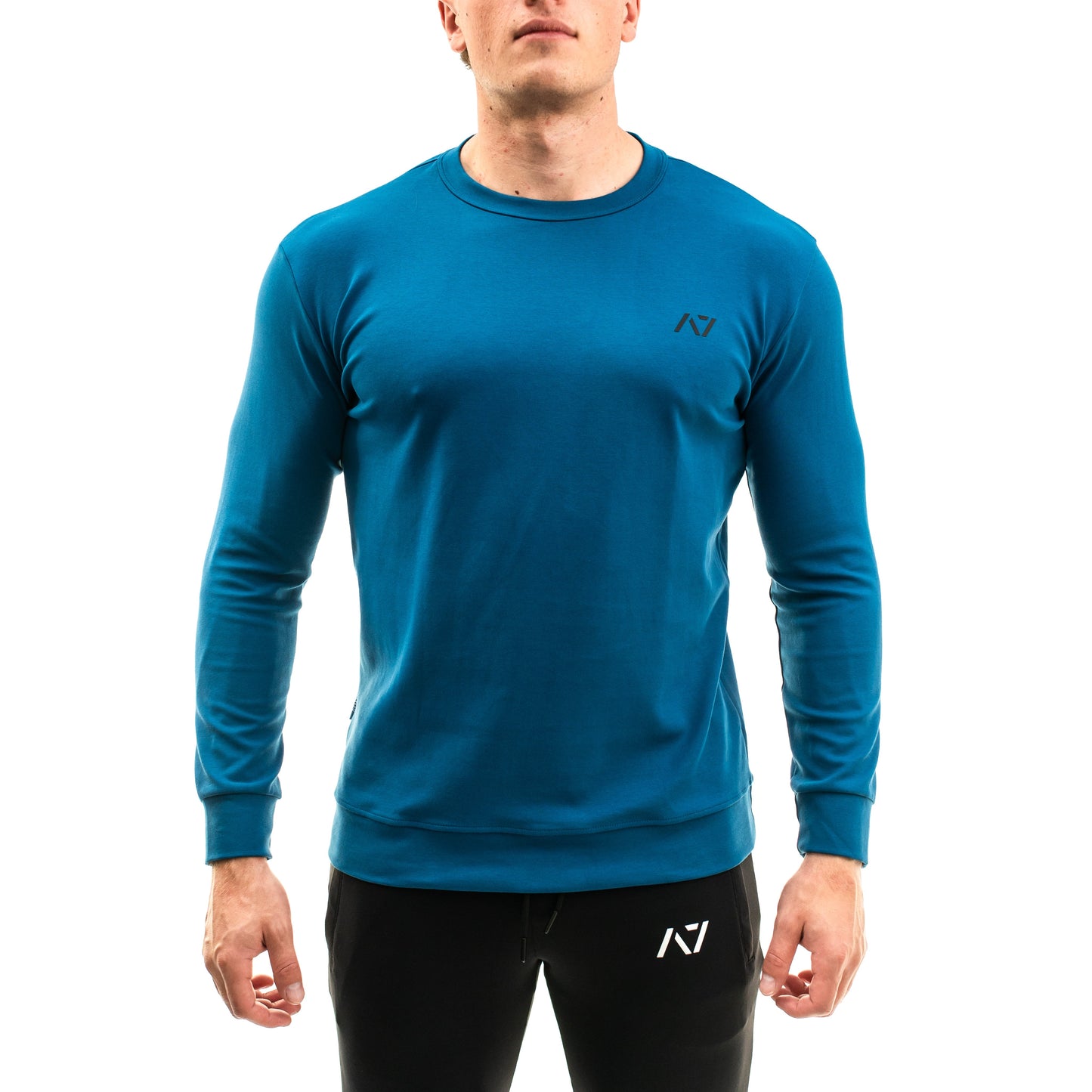 Moxie Crewneck Ciel A7 Europe Shipping to EU – A7 EUROPE