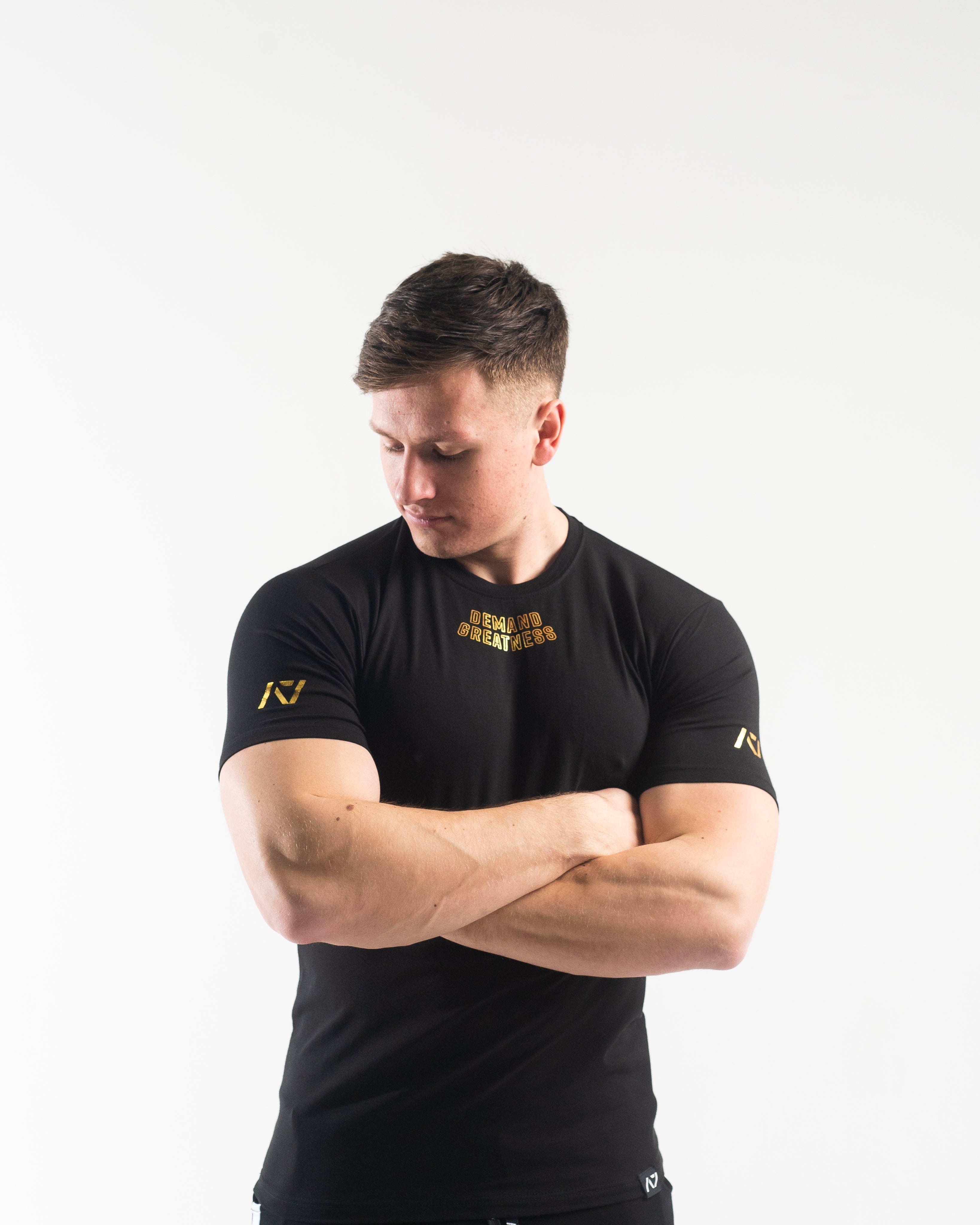 DG23 IPF Approved Meet Shirt Gold Standard is our new meet shirt with Demand Greatness with a double outline font to showcase your impact on the platform. Shop the full A7 Powerlifting IPF Approved Equipment collection including Powerlifting Singlet, A7 Meet Shirt, A7 Zebra Wrist Wraps, A7 Deadlift Socks, Hourglass Knee Sleeves (Stiff Knee Sleeves and Rigor Mortis Knee Sleeves). PAL Lever is now IPF Approved. Genouillères powerlifting shipping to France, Spain, Ireland, Germany, Italy, Sweden and EU. 